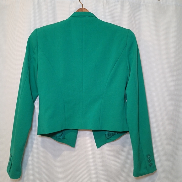 Laundry By Shelli Segal Green Blazer Size 2 - Picture 4 of 8